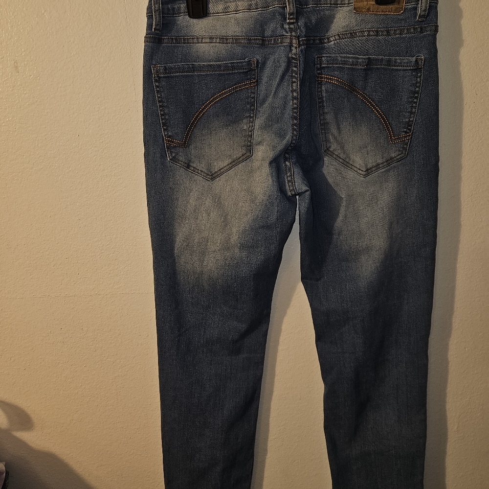 Ring Of Fire Mens Skinny Jeans Size 33/30 - Picture 7 of 11